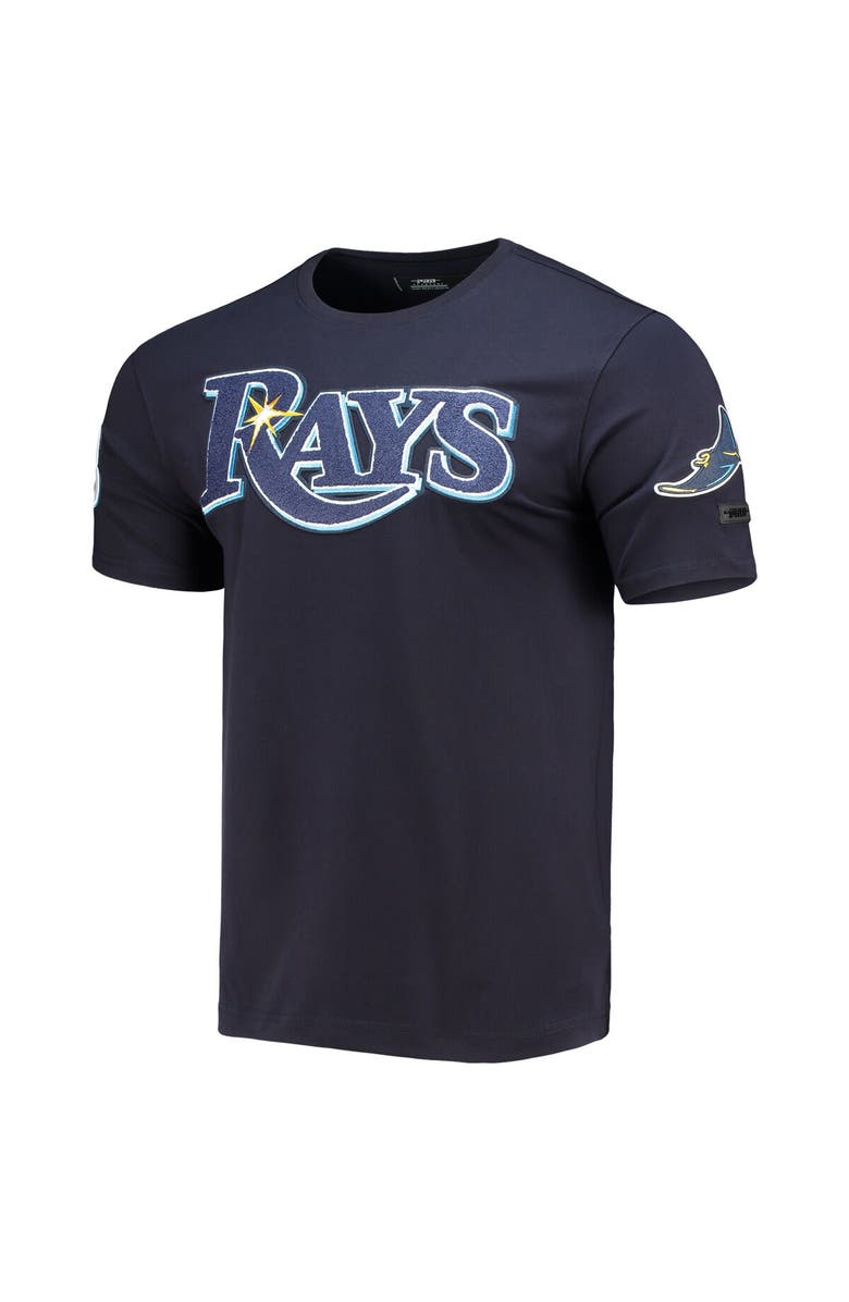 PRO STANDARD Men's Pro Standard Navy Tampa Bay Rays Team Logo T-Shirt, Alternate, color, Navy