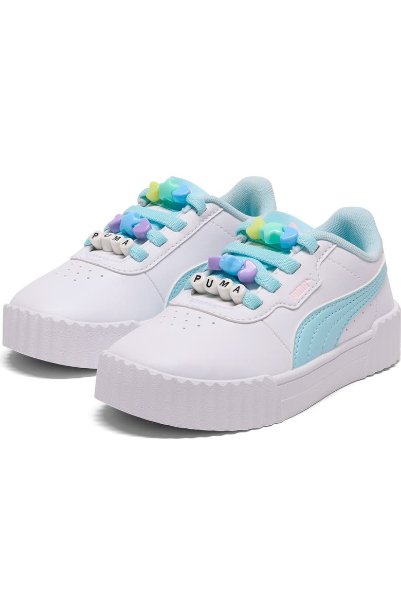 PUMA Kids' Carina 3.0 Sneaker, Main, color, White
