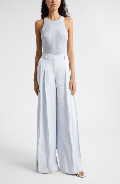 Twp New Didi Wide Leg Pants In Ancient Water