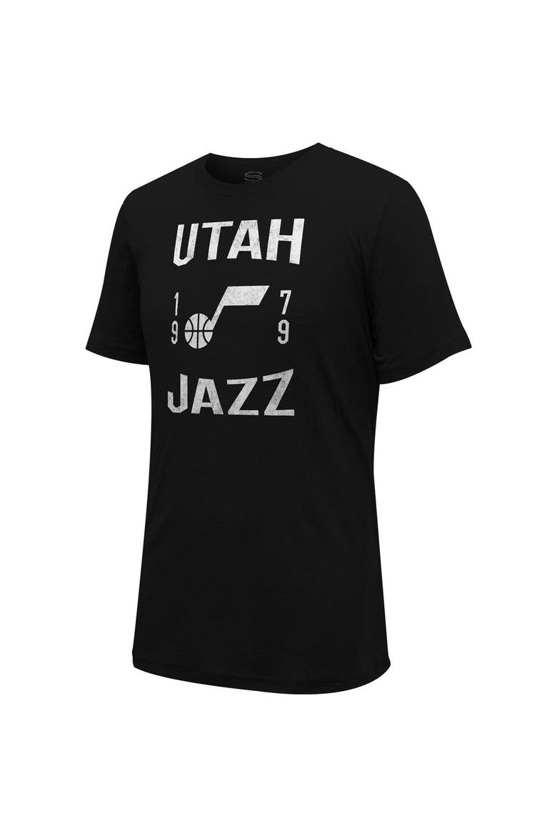Unisex Stadium Essentials  Black Utah Jazz City Year T-Shirt, Alternate, color, Black