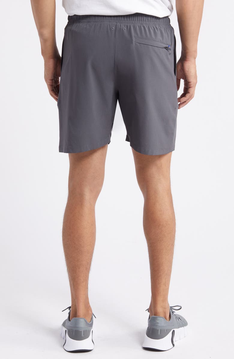 Faherty Shorelite Performance Swim Trunks, Alternate, color, Cowry Gray