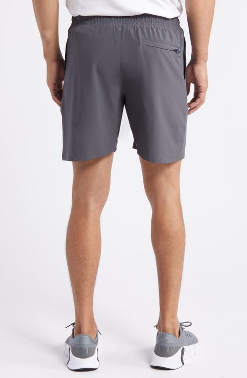 Faherty Shorelite Performance Swim Trunks In Cowry Gray