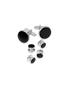 Paul Fredrick Black Onyx Stud Set