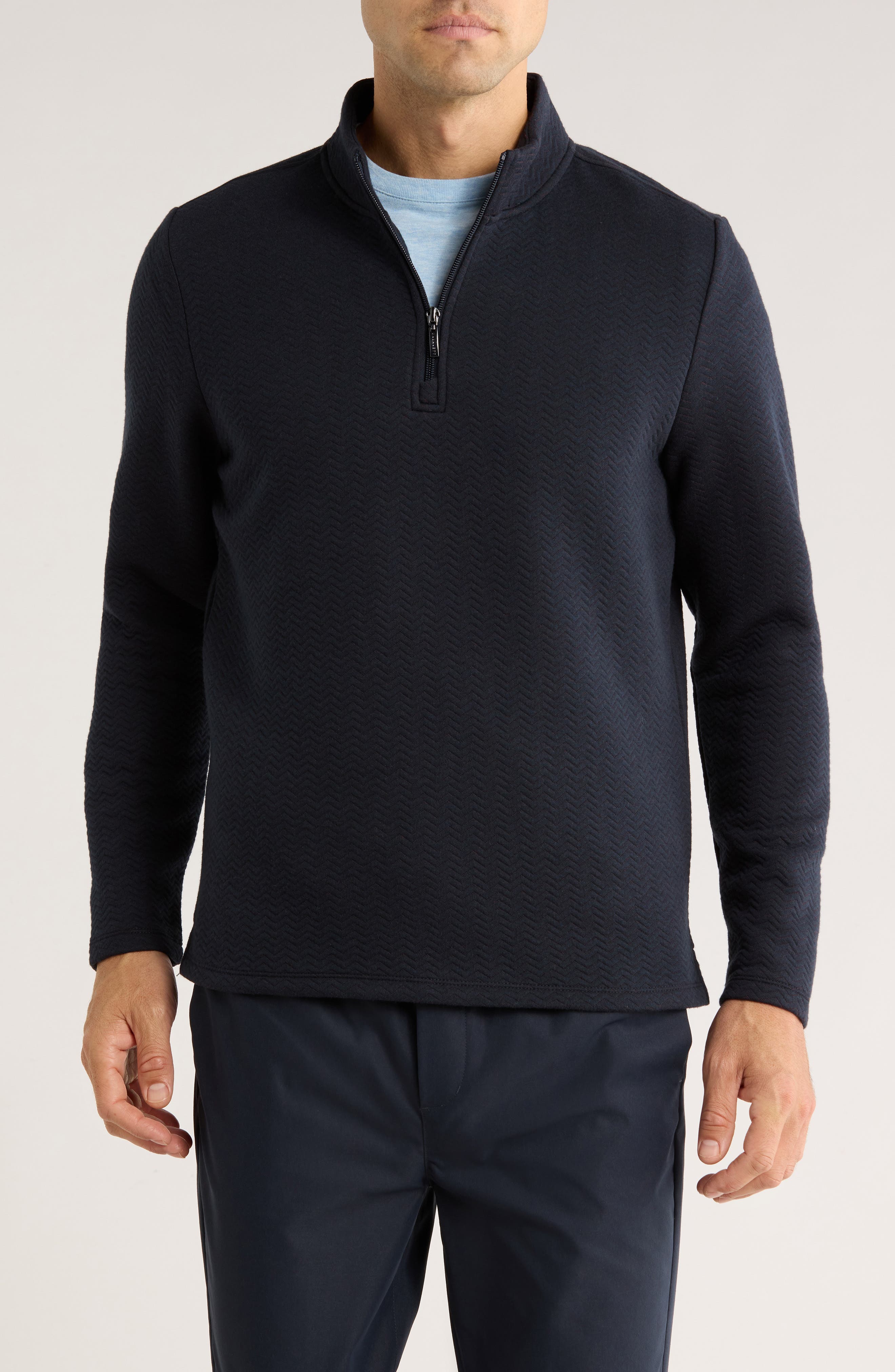 Robert Barakett Inman Half Zip Pullover Sweatshirt