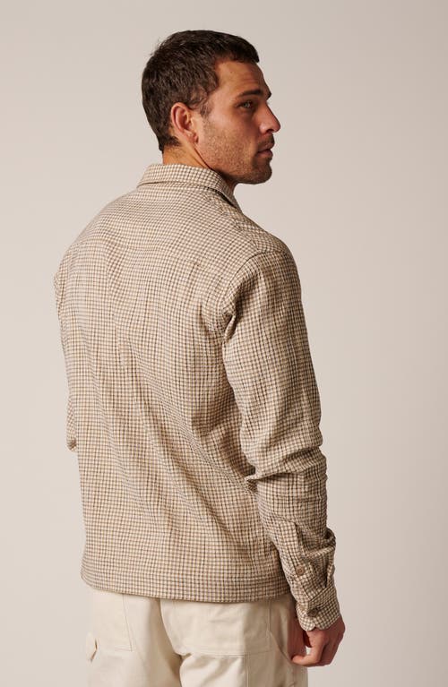 Leisure Lab Jackson Button Up In Brown