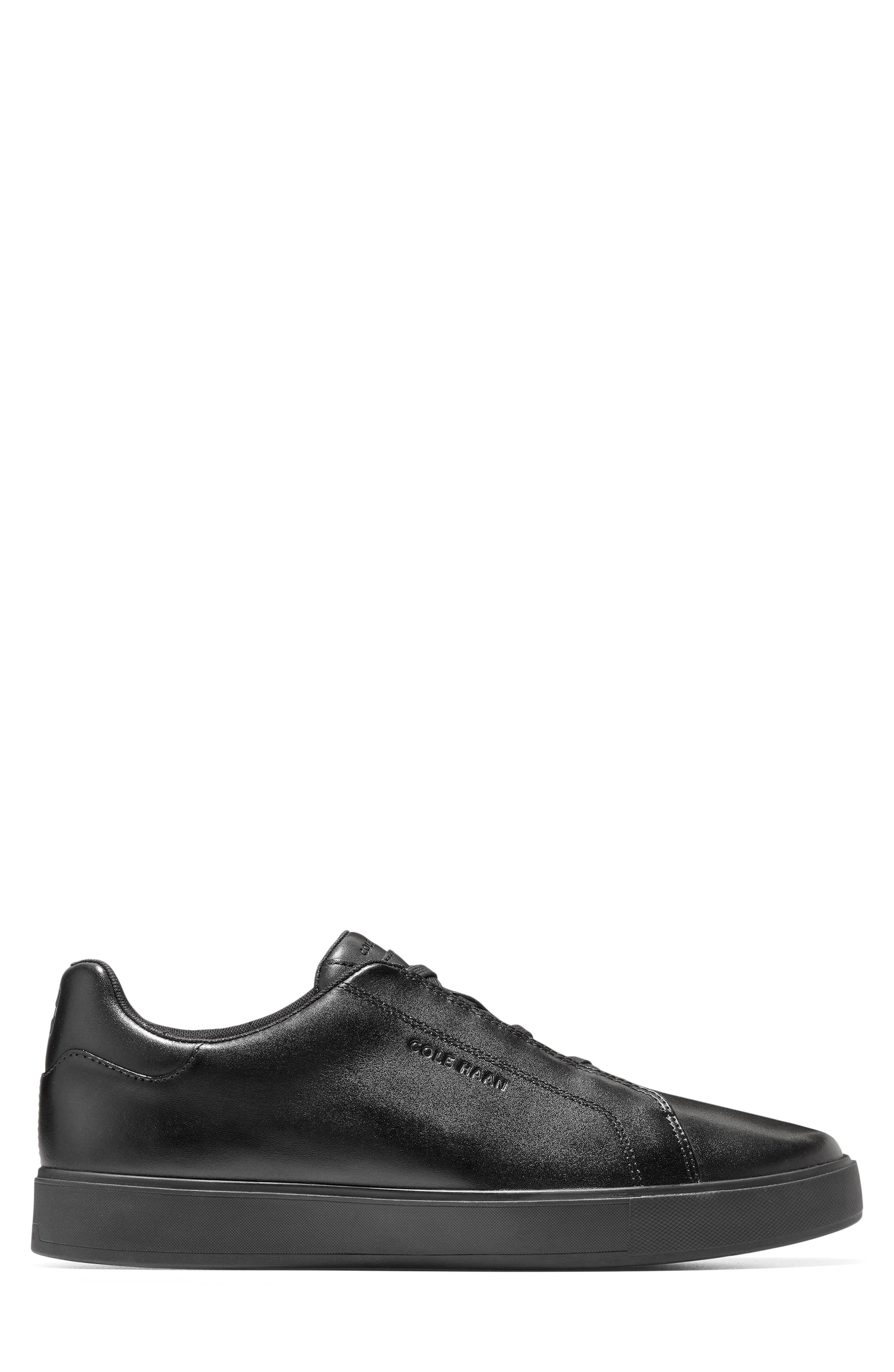 Cole Haan GrandPro Luxe Wholecut Sneaker, Alternate, color, Black / Black