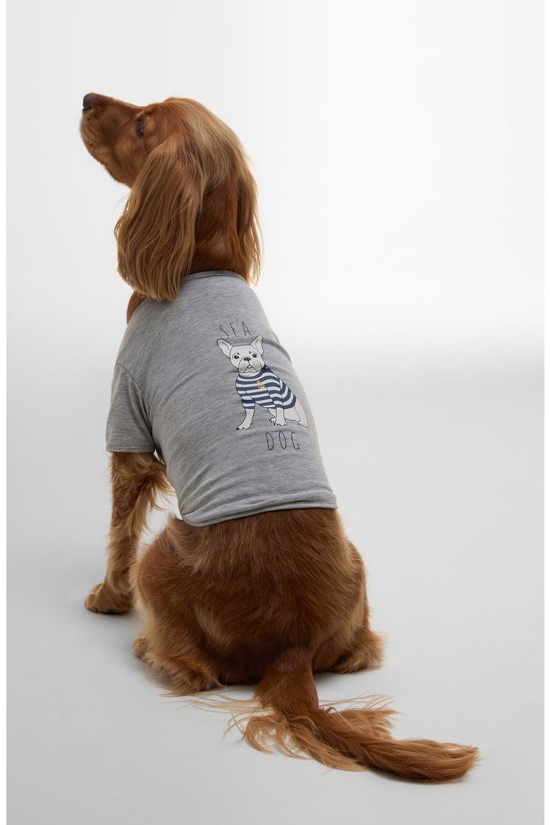 Sea Dog Pet T-Shirt, Alternate, color, DOG PRINT