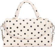 Madden Girl Top Handle Polka Dot Satchel