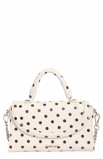 Madden Girl Top Handle Polka Dot Satchel