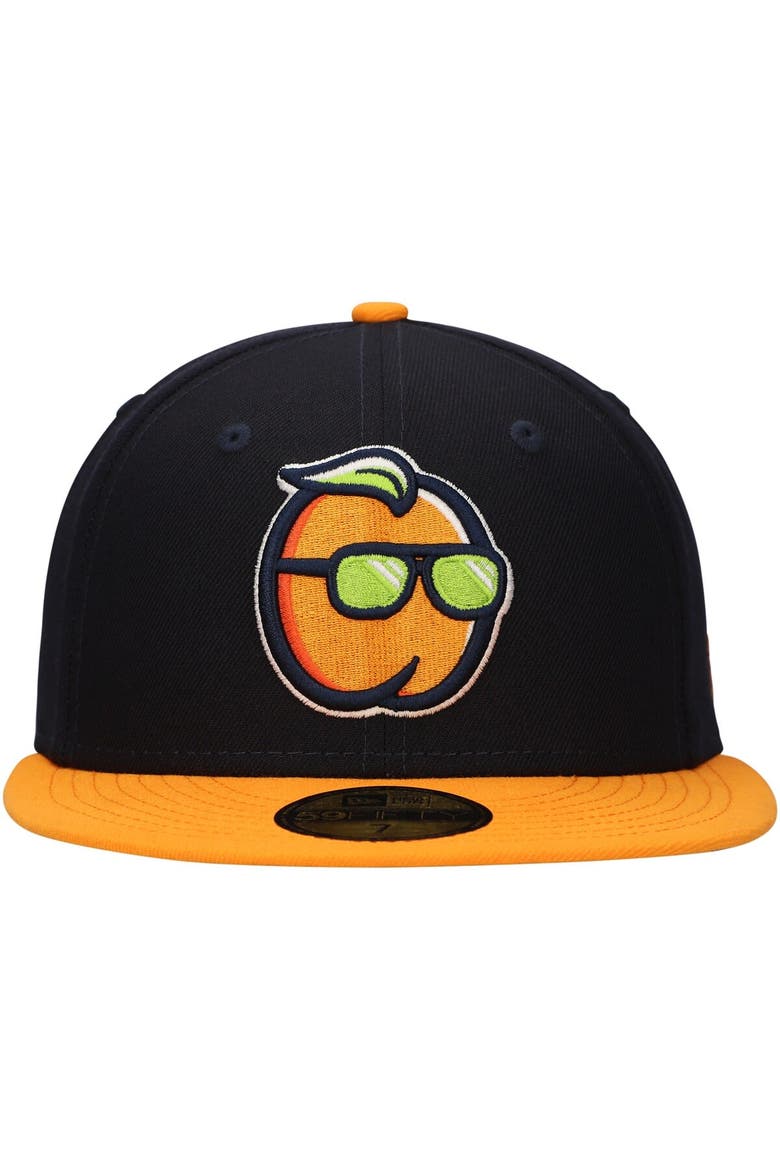 Men's New Era Navy Duraznos de Roma Copa de la Diversión 59FIFTY Fitted Hat, Alternate, color, Navy