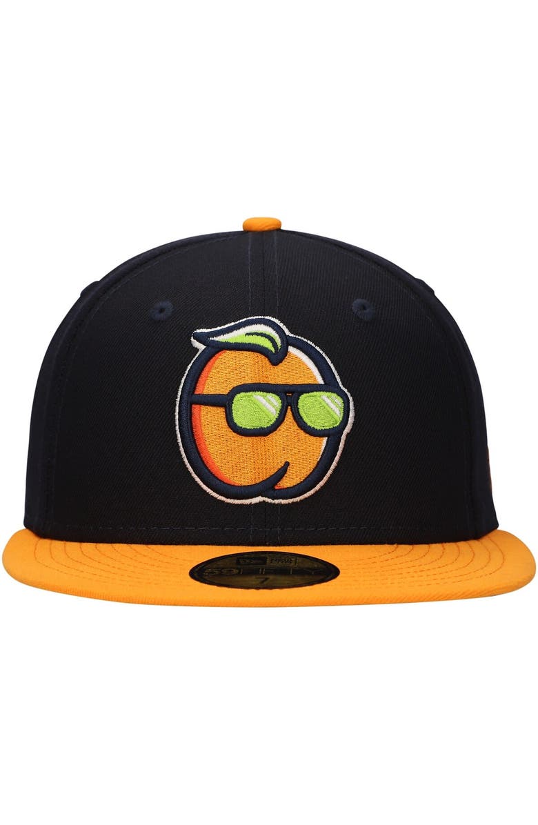 New Era Men's New Era Navy Duraznos de Roma Copa de la Diversión 59FIFTY Fitted Hat, Alternate, color, 