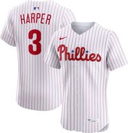 Nike Men's Nike Bryce Harper White Philadelphia Phillies Home Elite Jersey