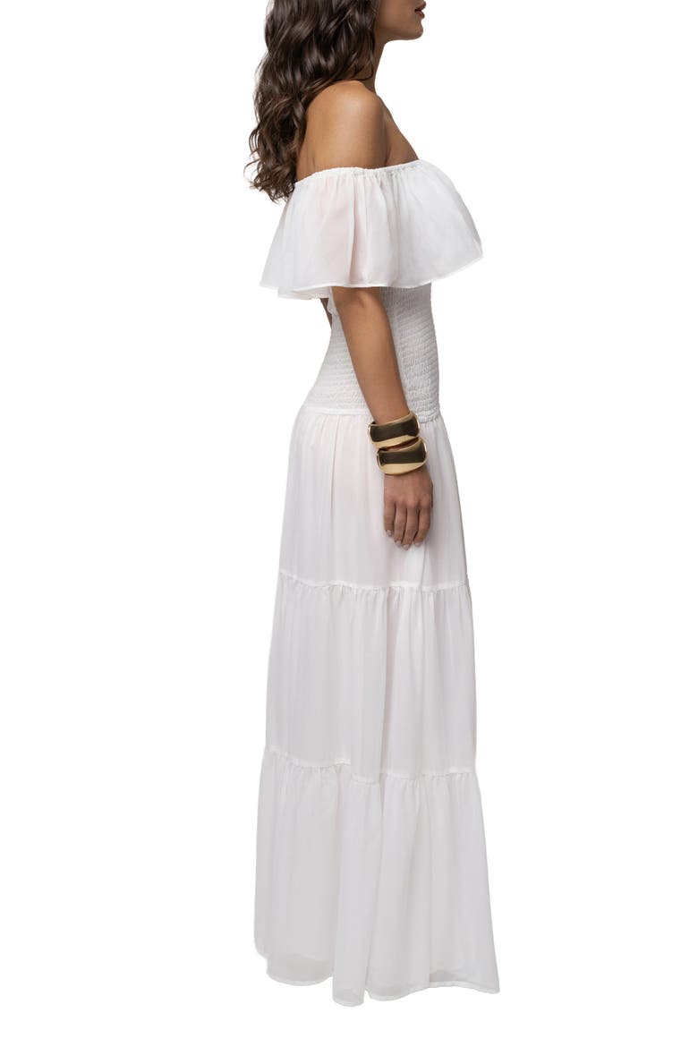 Seaside Drift Maxi Dress, Alternate, color, Ivory
