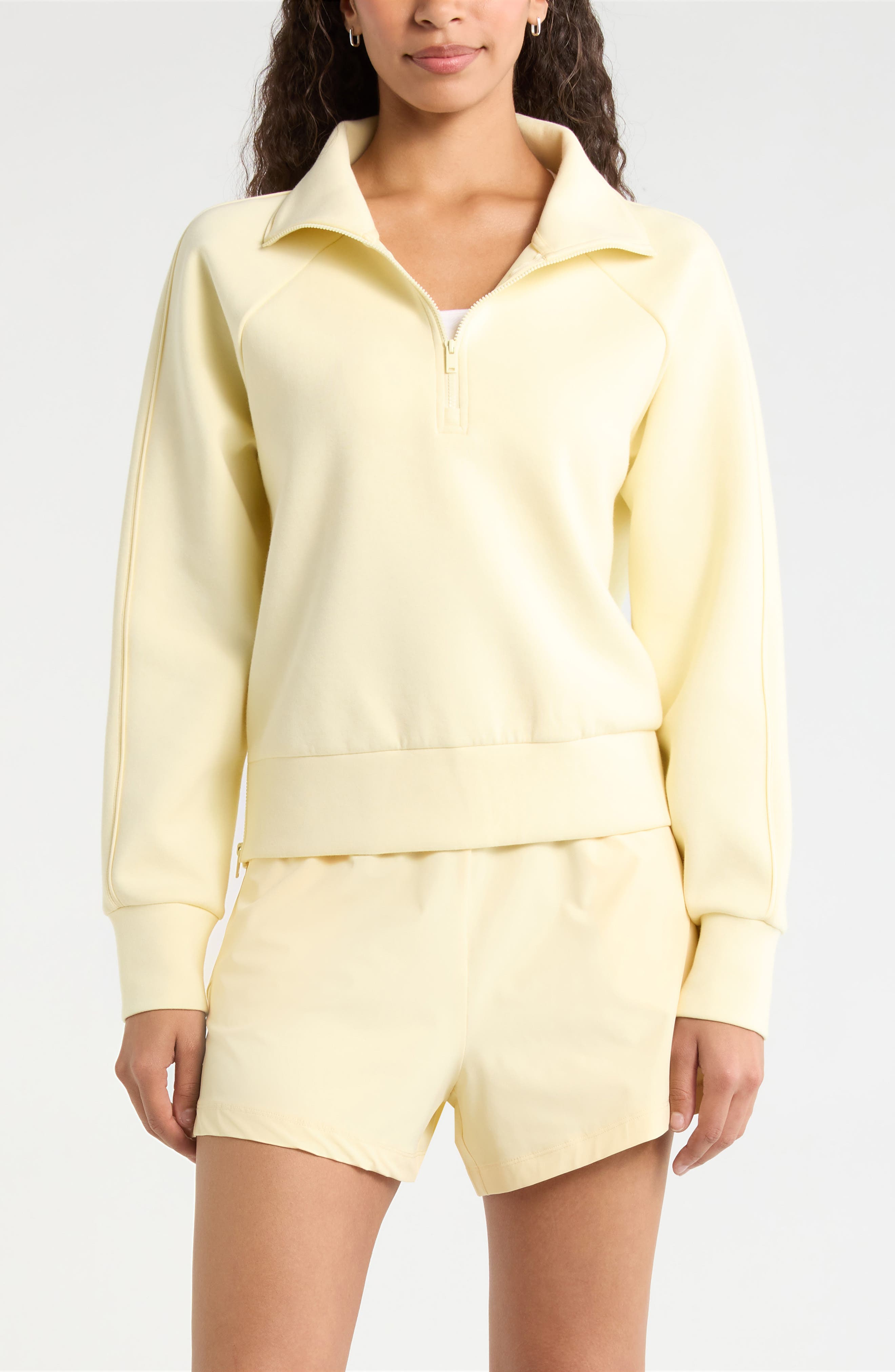 Sporty Half Zip Sweatshirt - image 5