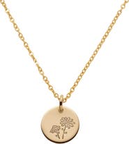 MADE BY MARY April Birth Flower Necklace