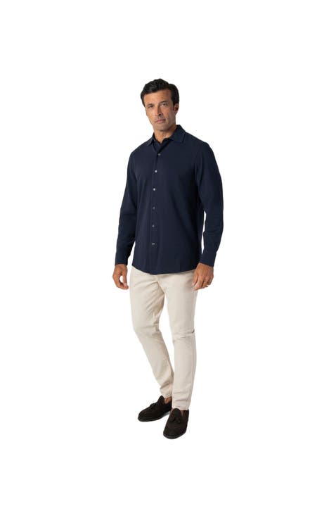 Foster Long Sleeve Knit Shirt