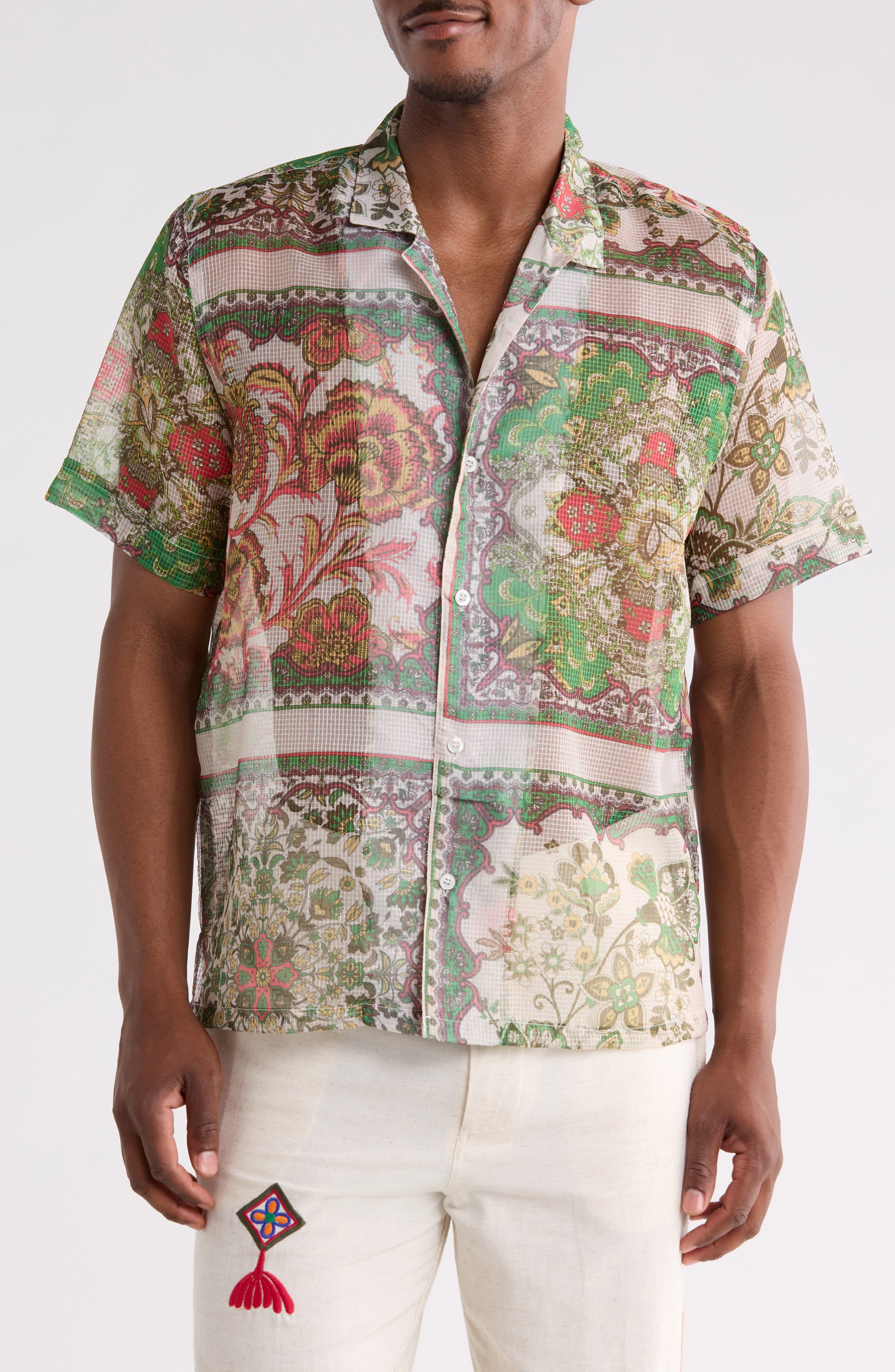 Raga Man Jagdish Button-Up Shirt