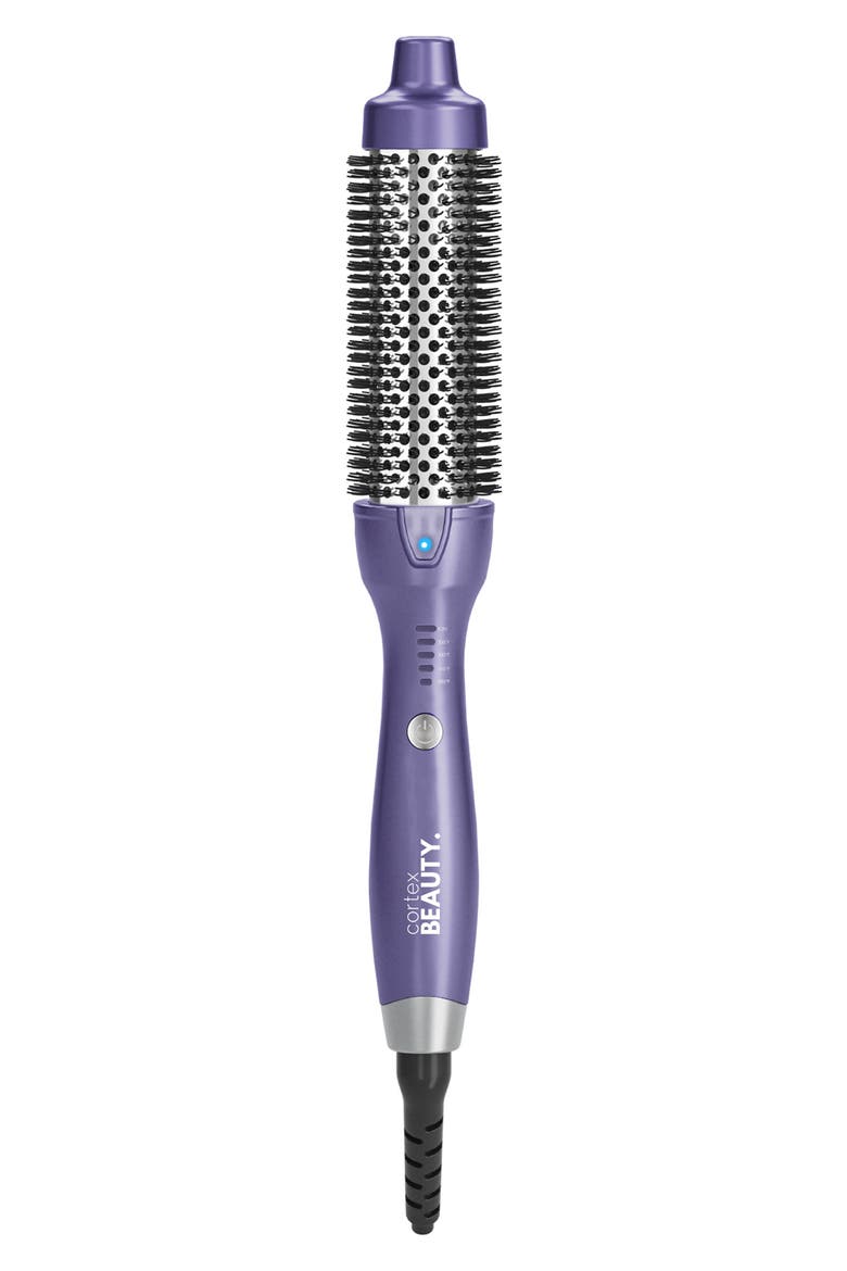 Temperature Control 1.5-Inch Styling Ionic Hot Brush, Main, color, PURPLE