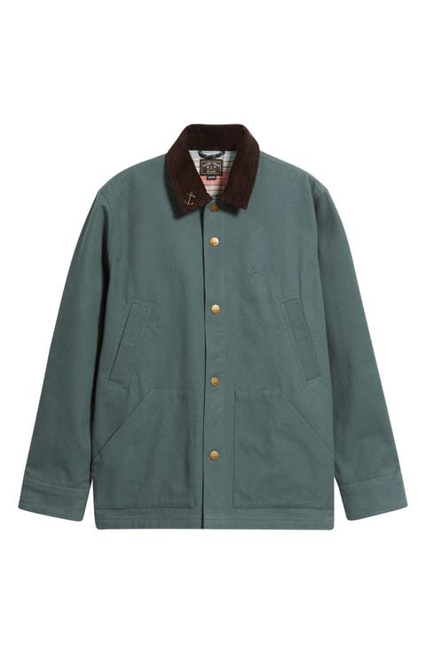 Wrightwood Lined Cotton Canvas Barn Coat