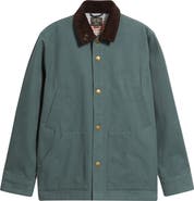 DARK SEAS Wrightwood Lined Cotton Canvas Barn Coat