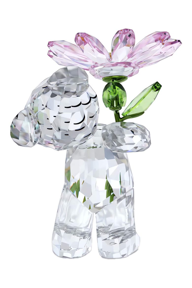 Kris Bear A Daisy for You Lead Crystal Figurine, Alternate, color, MULTI