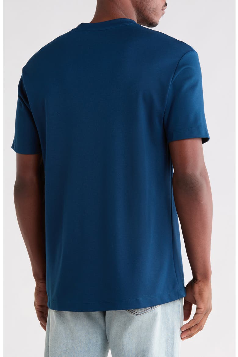 Solid Crewneck T-Shirt, Alternate, color, BLUE