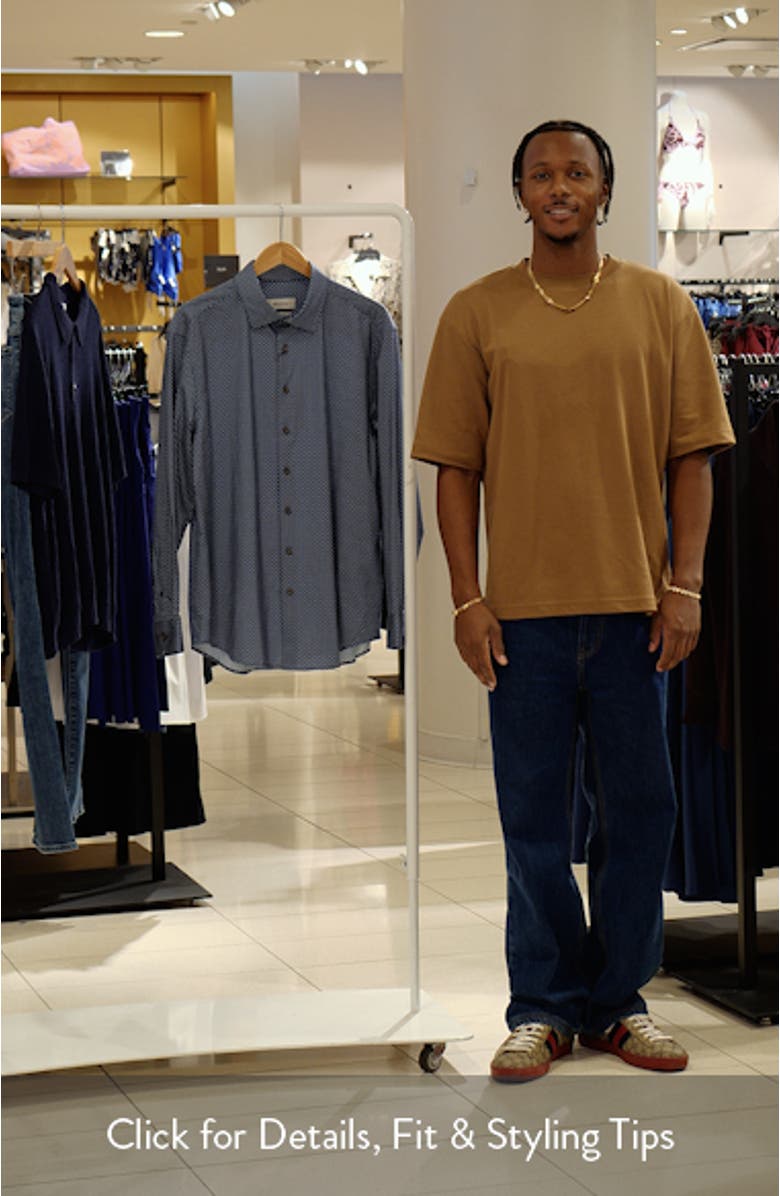 James OoohCotton<sup>®</sup> Geo Button-Up Shirt, sales video thumbnail