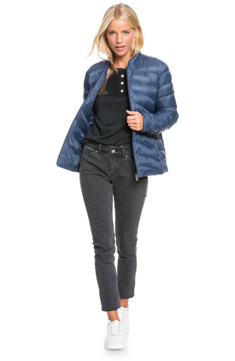 Roxy Coast Road Puffer Coat, Alternate, color,