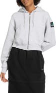 adidas Full Zip Cropped Hoodie