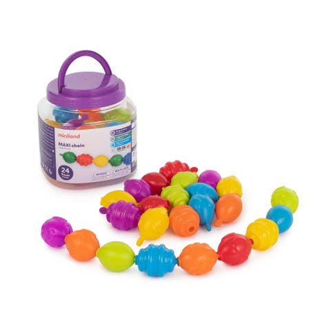 Maxichain-Interlocking Pieces 24 Pcs. (Jar)