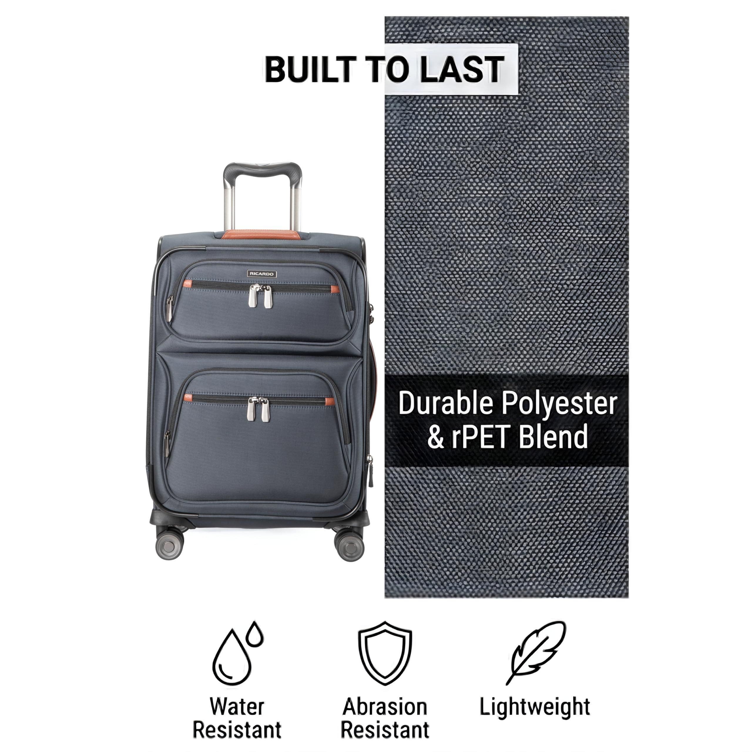 Ricardo Beverly Hills Montecito 3.0 Softside Expandable Luggage, 21" Carry-on, Alternate, color, Graphite