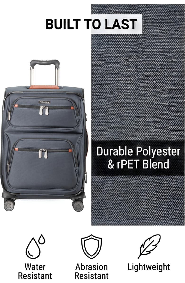 Ricardo Beverly Hills Montecito 3.0 Softside Expandable Luggage, 21" Carry-on, Alternate, color, Graphite