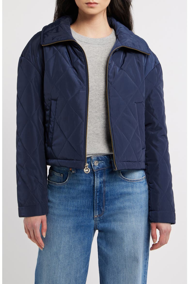 Quilted Jacket, Main, color, MIDNIGHT