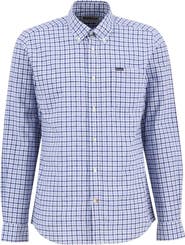 Barbour Nelson Linen & Cotton Gingham Button-Down Shirt