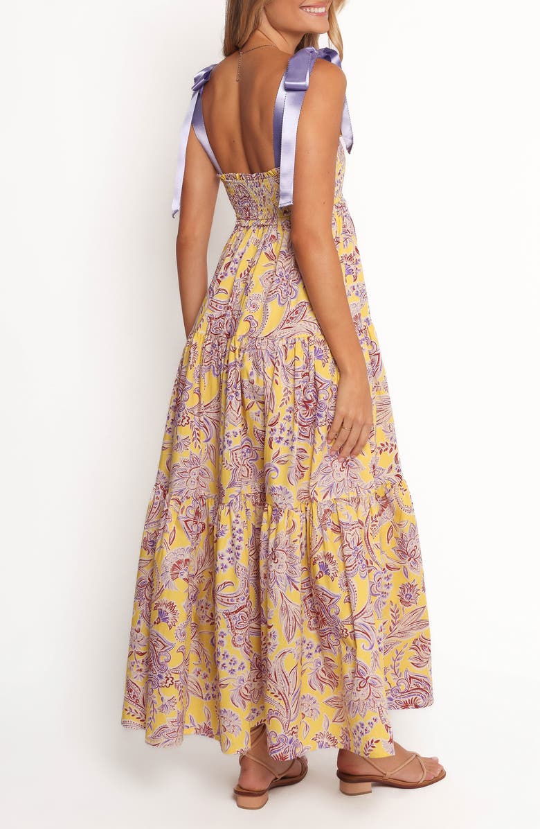 Petal & Pup Marigold Smocked Maxi Sundress, Alternate, color, Evening Primrose