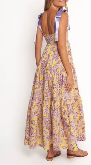 Marigold Smocked Maxi Sundress