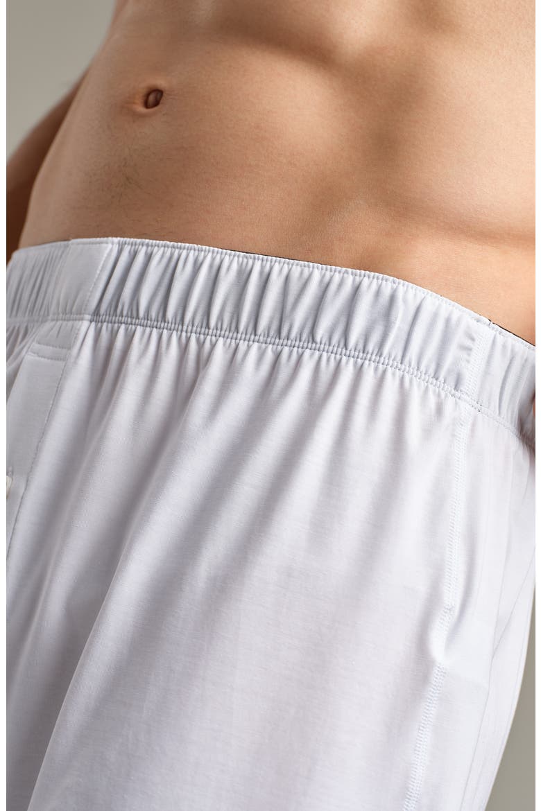 C.O.R. 5-Inch Knit Boxers, Alternate, color, BRIGHT WHITE