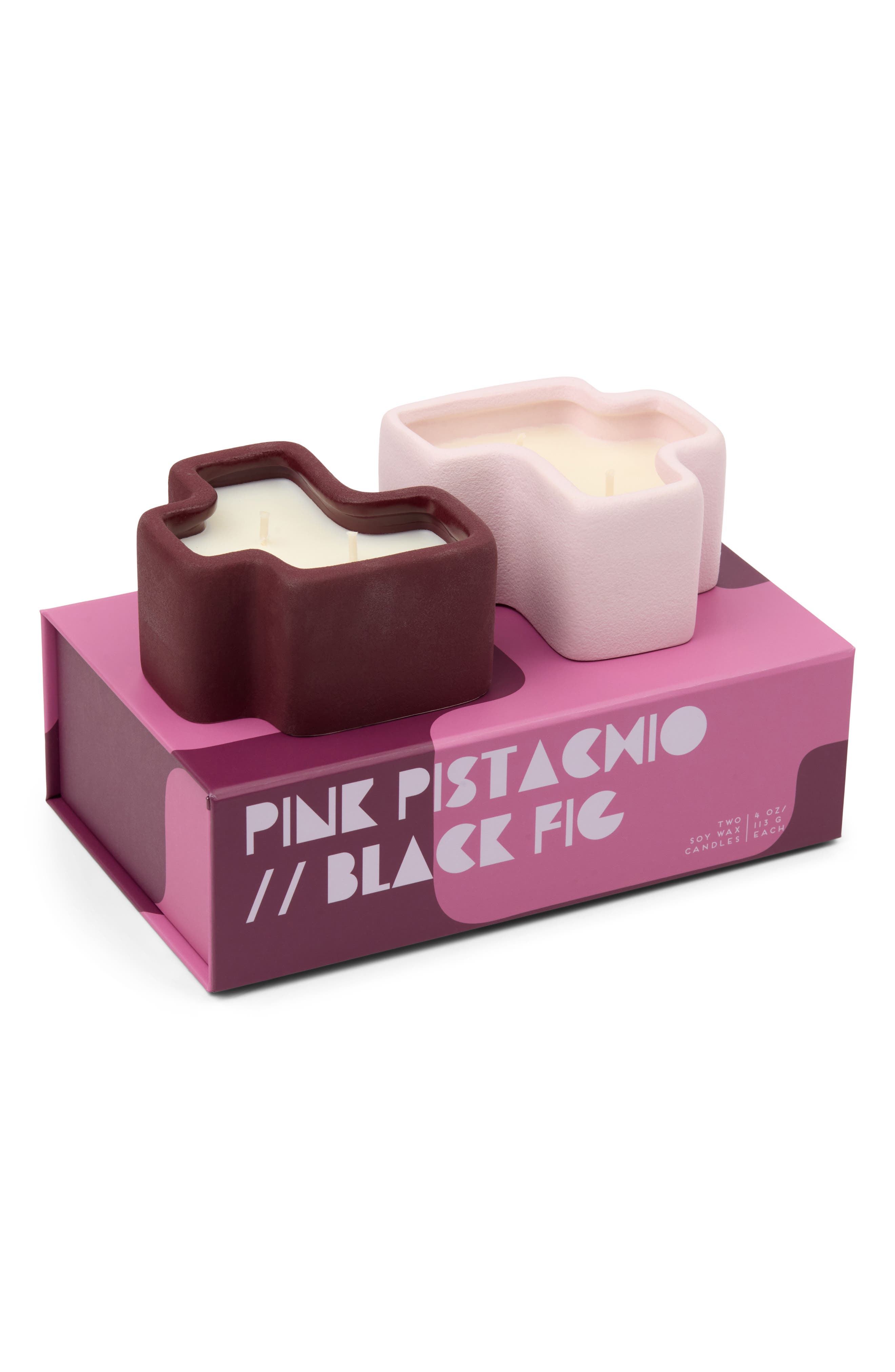 selected PINK PISTACHIO & BLACK FIG