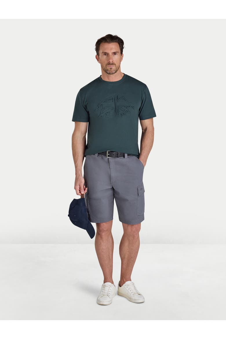 3D Embossed Bull T-Shirt, Alternate, color, Forest