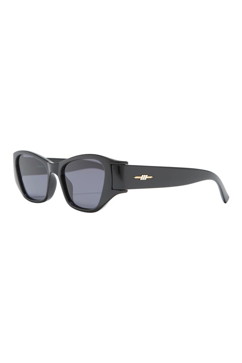 Sweet Fantasy 51mm Cat Eye Sunglasses, Alternate, color, BLACK