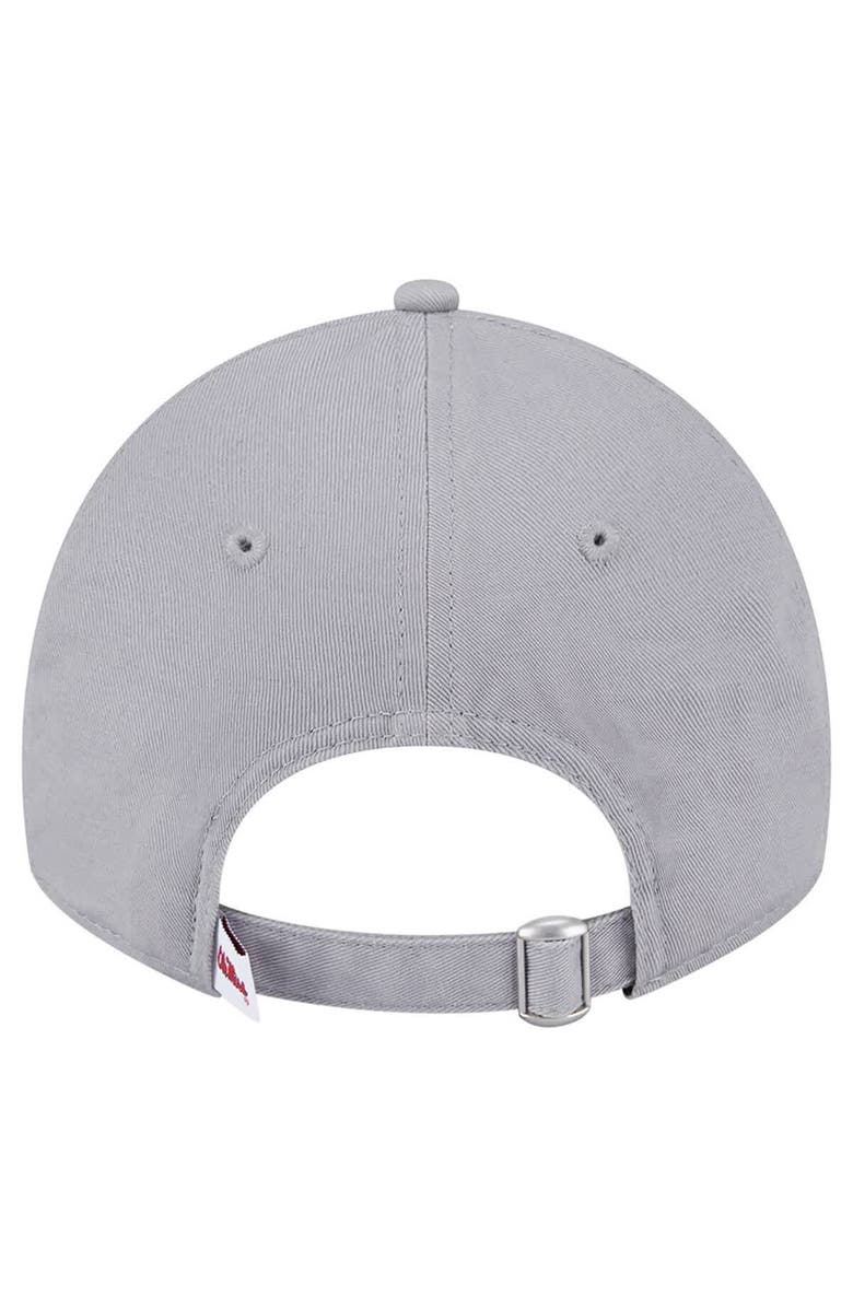 New Era Women's New Era Gray Ole Miss Rebels Logo 9TWENTY Adjustable Hat, Alternate, color, 