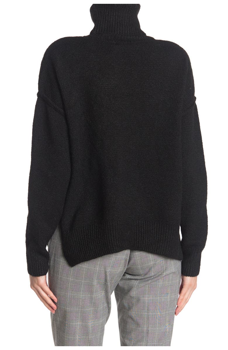 MAX STUDIO Long Sleeve Turtle Neck Sweater, Alternate, color, 