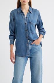 Rails Atticus Denim Button-Up Shirt