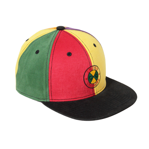 Circle Logo Color Block Snapback Hat
