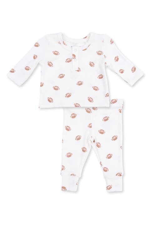 Mini Footballs Top & Pants Set