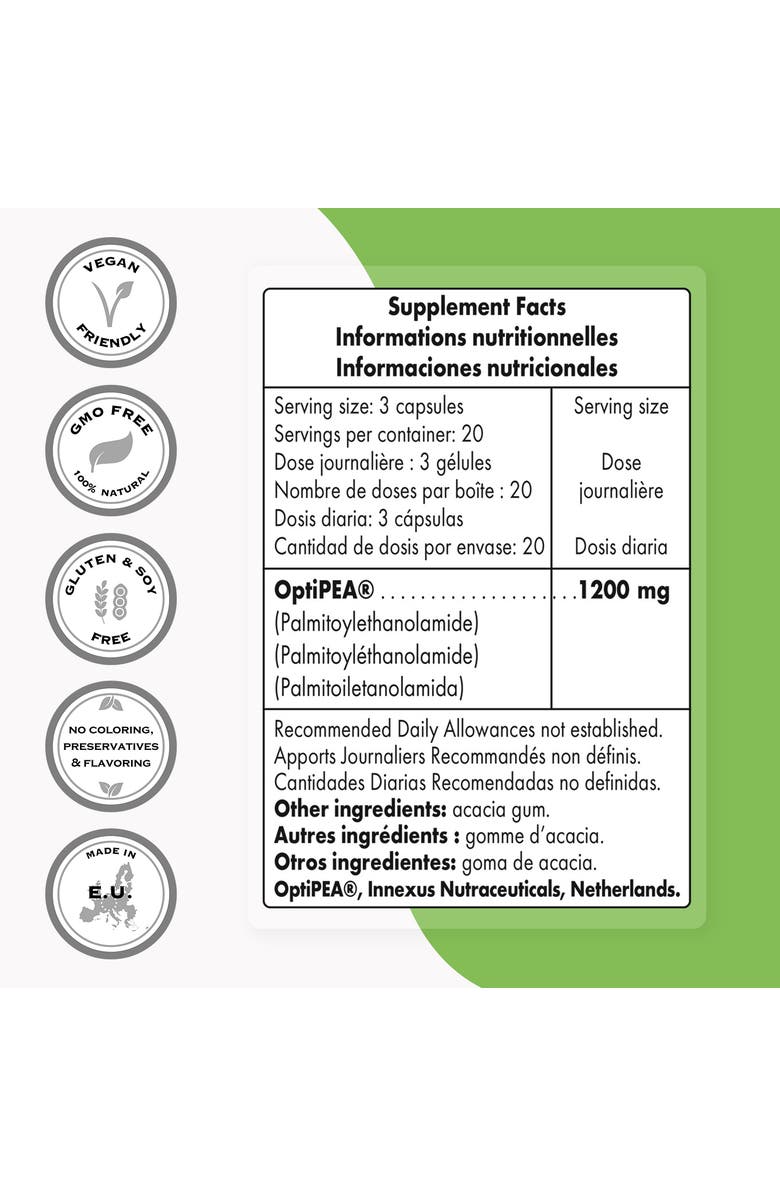 SuperSmart 99% PEA Supplement 1200mg, Alternate, color, 