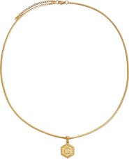 Petit Moments Initial Pendant Necklace