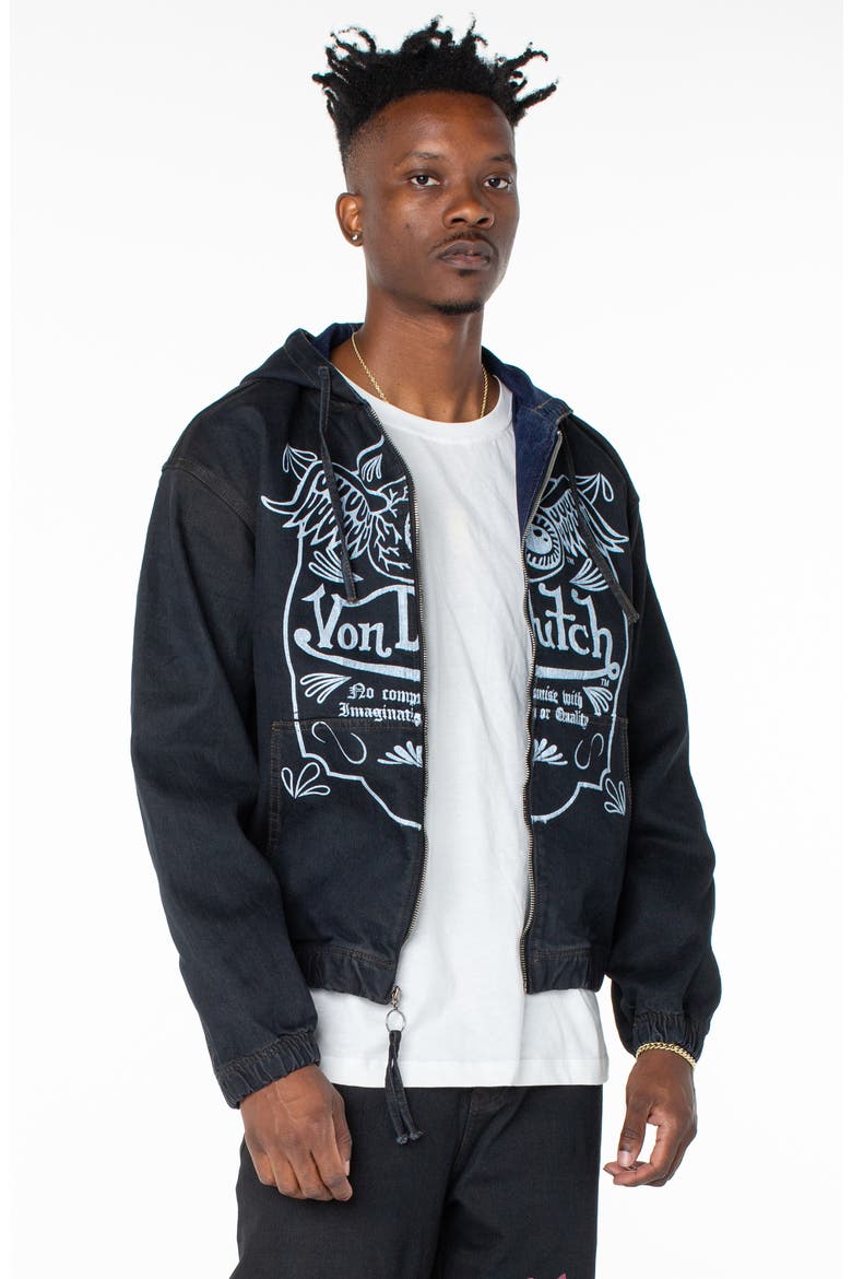 Invaders Cannonball Zip Up Hoodie Jacket, Main, color, MID TEMPO