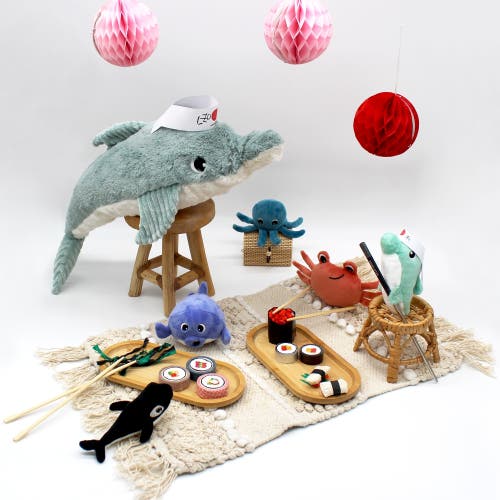 Shop Les Ptipotos Dolphin Mom & Her Baby