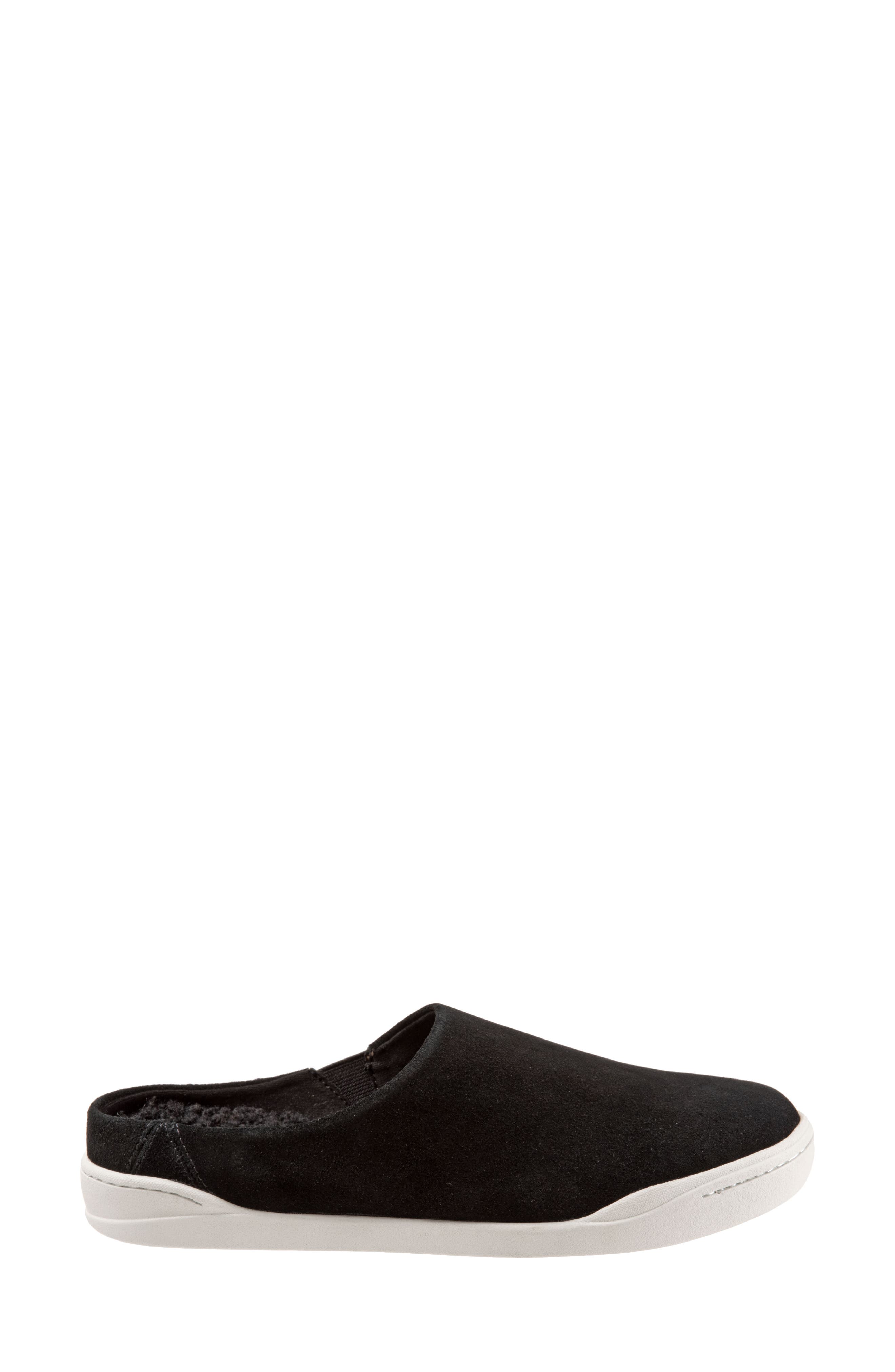 Auburn Mule, Alternate, color, BLACK SUEDE